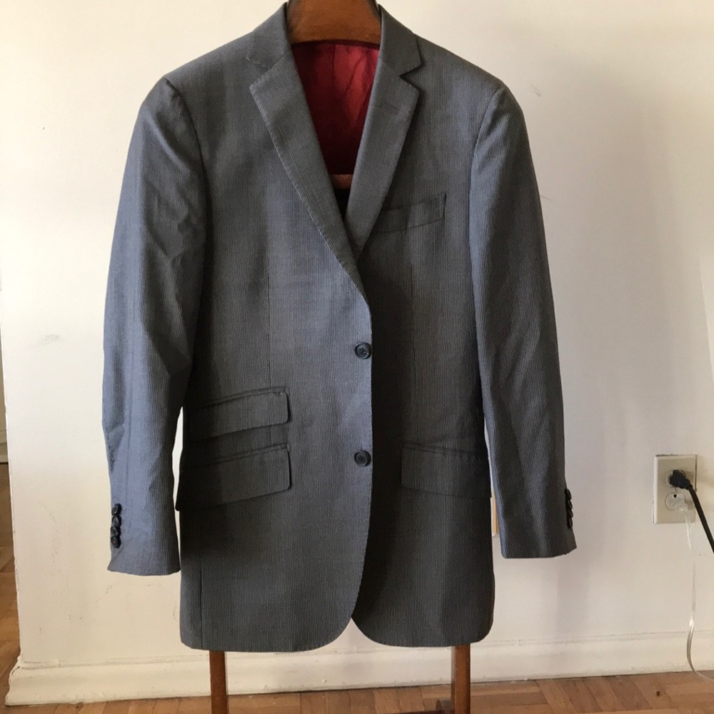 Suitsupply gray Sienna blazer 35R